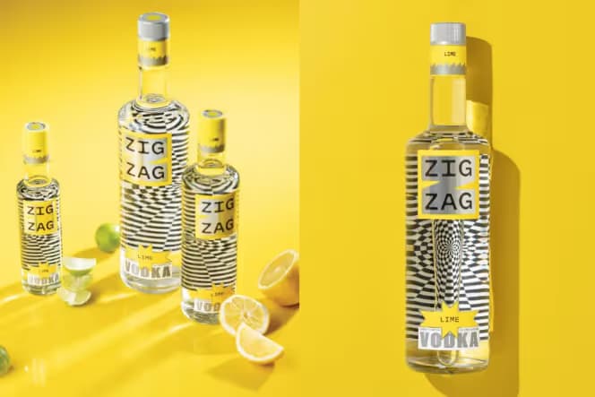 Zig Zag Lime Vodka image