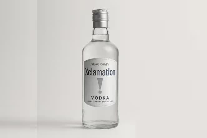 Seagram's Xclamat!on Vodka image