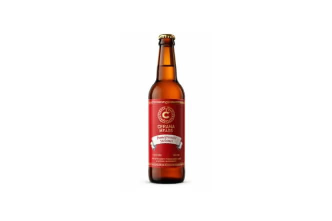 Cerana Pomegranate Vanilla Mead (Melomel) Cerana Pomegranate Vanilla Mead (Melomel) image