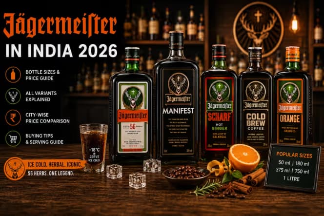 Top Jägermeister Bottle Price in India 2026 Top Jägermeister Bottle Price in India 2026
