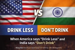 When America Says “Drink Less” and India Says “Don’t Drink”: Two Countries, One Alcohol Confusion When America Says “Drink Less” and India Says “Don’t Drink”: Two Countries, One Alcohol Confusion image