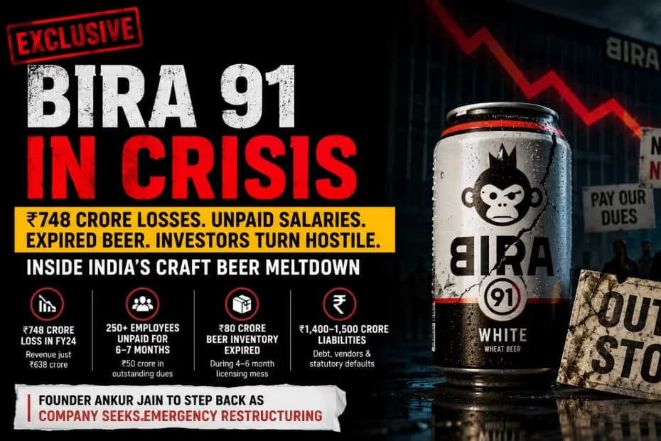 Bira 91 Is Fighting for Survival - And Employees Are Paying the Price Bira 91 Is Fighting for Survival - And Employees Are Paying the Price image
