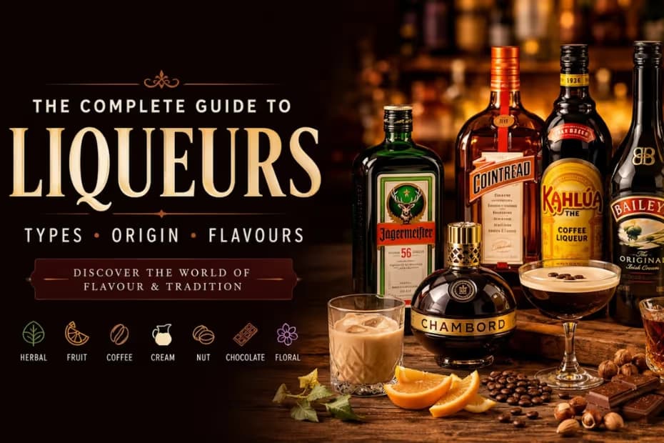 Types of Liqueurs: A Complete Guide to Their History, Origin, and Different Styles Types of Liqueurs: A Complete Guide to Their History, Origin, and Different Styles image