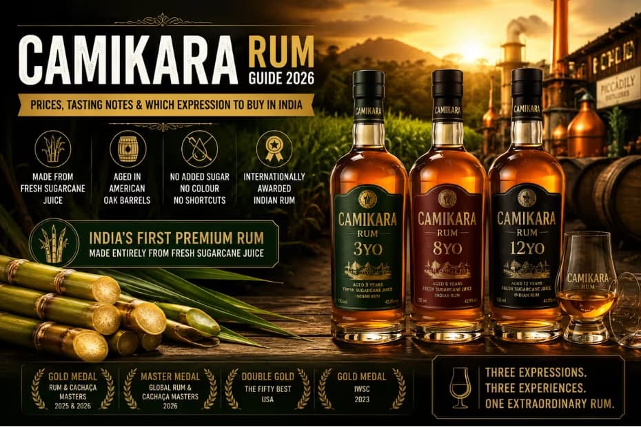Top Camikara Rum in India 2026 Top Camikara Rum in India 2026 image
